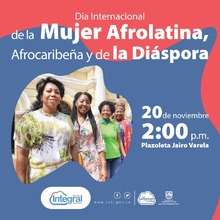 Este 20 de noviembre Cali conmemorar&aacute; el d&iacute;a la Mujer Afrolatina, Afrocaribe&ntilde;a y de la Di&aacute;spora v&iacute;ctima del conflicto