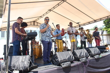 Orquesta Clandeskina le dedic&oacute; una canci&oacute;n a la Ciclovida 