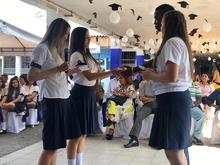 Liceo Departamental de Cali realiz&oacute; la entrega de s&iacute;mbolos a nuevos estudiantes de grado 11 