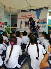 Estudiantes de Instituciones educativas se forman en movilidad con el programa Con mi Bici al Colegio 