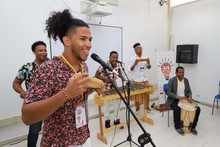 Rodaron las ideas y los sue&ntilde;os con la rueda de oportunidades en Aguablanca Emprende Cultura