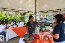 Rodaron las ideas y los sue&ntilde;os con la rueda de oportunidades en Aguablanca Emprende Cultura