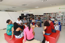 Rodaron las ideas y los sue&ntilde;os con la rueda de oportunidades en Aguablanca Emprende Cultura