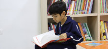 Ni&ntilde;os de La sede educativa la Presentaci&oacute;n  recibieron con poes&iacute;a su biblioteca escolar