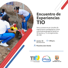 Encuentro de experiencias TIO en la Jairo Varela