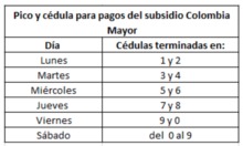 Desde el 13 de diciembre se pagar&aacute; el subsidio para el adulto mayor