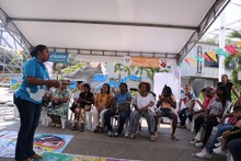 Habitantes de territorios TIO vivieron un encuentro de experiencias en la Jairo Varela