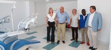 Armitage cumpli&oacute; y le entreg&oacute; un moderno centro de salud a la comunidad de Llano Verde