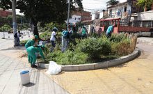 Con jornadas de retribuci&oacute;n social, Gestores de Paz embellecen a mi Cali Bonita