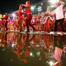 Alcalde Armitage destaca el buen comportamiento del p&uacute;blico en el Sals&oacute;dromo