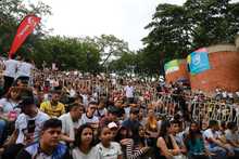 El Teatro al Aire Libre Los Cristales vibro? con el Festival Juvenil de la 62 Feria de Cali 