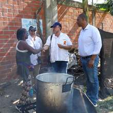 Encuentro de di&aacute;logo social entre la Alcald&iacute;a de Cali y la comunidad, para identificar problemas en la Comuna 21