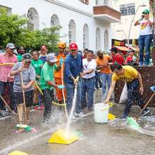 La jornada de limpieza afianz&oacute; el compromiso de la ciudadan&iacute;a cale&ntilde;a
