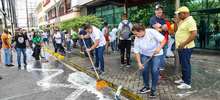 La jornada de limpieza afianz&oacute; el compromiso de la ciudadan&iacute;a cale&ntilde;a