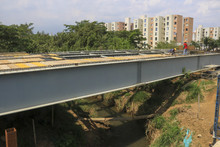 Alcalde Jorge Iv&aacute;n Ospina inspeccion&oacute; obras viales en el sur de Cali y conoci&oacute; en terreno realidades y desarrollos