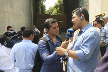 En la obra a desnivel de la autopista Sim&oacute;n Bol&iacute;var con carrera 100 se deben hacer adecuaciones previendo el Tren de Cercan&iacute;as