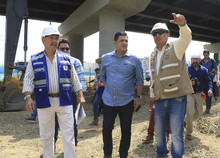 En la obra a desnivel de la autopista Sim&oacute;n Bol&iacute;var con carrera 100 se deben hacer adecuaciones previendo el Tren de Cercan&iacute;as