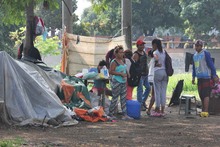 Para brindar soluciones humanitarias, Gobierno Ospina hizo jornada de sensibilizaci&oacute;n en asentamiento de migrantes venezolanos
