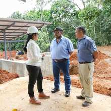 Director del Dagma, Carlos Calder&oacute;n, recorre zona rural de Cali junto a funcionarios de Parques Nacionales