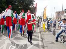 La cultura ciudadana se tom&oacute; el primer d&iacute;a de la  Ciclovida 