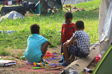 Intervenci&oacute;n social y humanitaria para venezolanos de la Terminal