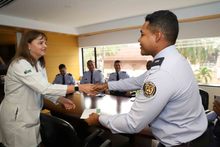 Agentes de tr&aacute;nsito que salvan vidas 