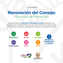 Extienden plazo para participar en la convocatoria del Consejo de Planeaci&oacute;n Municipal