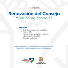 Extienden plazo para participar en la convocatoria del Consejo de Planeaci&oacute;n Municipal