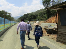 As&iacute; van las obras de la ampliaci&oacute;n de la v&iacute;a a Pance