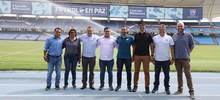 Comisi&oacute;n del f&uacute;tbol brasilero visit&oacute; &ldquo;el Pascual&rdquo;, donde la Canarinha jugar&aacute; su primer partido de Copa Am&eacute;rica