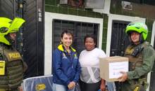 Ayuda humanitaria llega a familias afectadas por vendaval e incendio estructural