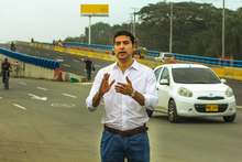 &ldquo;Hemos notado una mejora en el tr&aacute;nsito del sector&rdquo;: secretario de Infraestructura sobre puente de la carrera 122