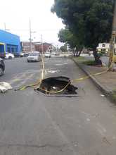 Jornada de mantenimiento vial se realiz&oacute; en el barrio Belalc&aacute;zar