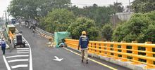 Ultiman detalles para inauguraci&oacute;n del puente de la carrera 100 con calle 25 