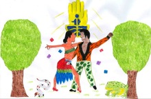 Los m&aacute;s peque&ntilde;os le pondr&aacute;n color al reservorio de Cristo Rey