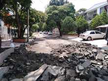 Embellecen zonas aleda&ntilde;as al estadio para la Copa Am&eacute;rica