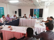 Secretario de Infraestructura asisti&oacute; a conversatorio con el grupo Multisectorial