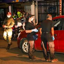 A trav&eacute;s de operativos nocturnos, la Alcald&iacute;a se prepara para la cuarentena 