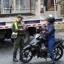 Controles viales en Mojica para el cumplimiento del Decreto de emergencia sanitaria