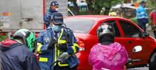 Controles viales en Mojica para el cumplimiento del Decreto de emergencia sanitaria