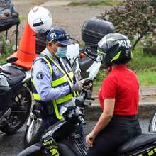 Controles viales en Mojica para el cumplimiento del Decreto de emergencia sanitaria