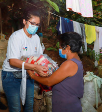 Cali agradece las ayudas de seguridad alimentaria que se est&aacute;n entregando