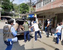 Dagma distribuy&oacute; ayudas alimentarias zonas rurales y vulnerables especiales de Santiago de Cali 