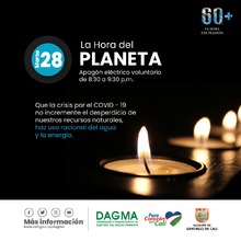El Dagma te invita a apagar luces por el planeta