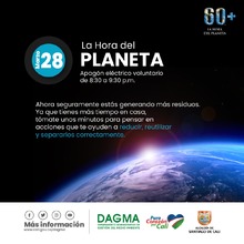 El Dagma te invita a apagar luces por el planeta