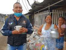 2900 mercados fueron entregados en la Comuna 15