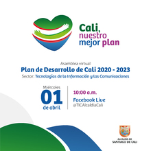 DATIC socializa de forma virtual sus programas en el Plan de Desarrollo 2020 &ndash; 2023