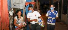 Otras 1.300 familias cale&ntilde;as se beneficiaron con asistencia alimentaria