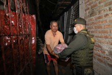 Las ayudas alimentarias llegaron a la Comuna 6