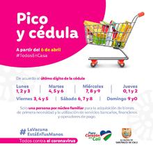 Desde este lunes hay Pico y C&eacute;dula para regular el abastecimiento de los cale&ntilde;os